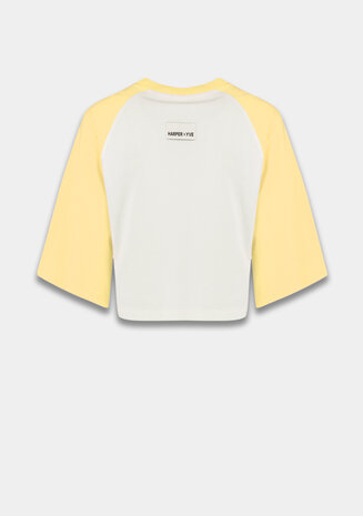 Harper & Yve T-shirt || Mexicansummer Ss ||Butter yellow