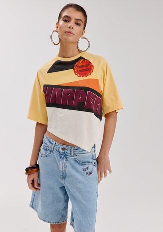 Harper & Yve T-shirt || Mexicansummer Ss ||Butter yellow