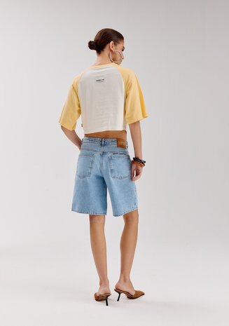 Harper & Yve T-shirt || Mexicansummer Ss ||Butter yellow