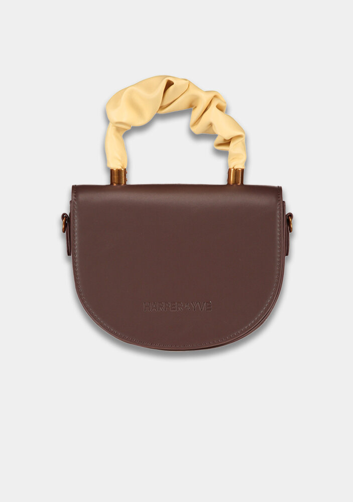 Harper & Yve Tas || jace-BAG || Light Yellow - Brown