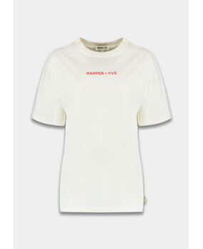 Harper & Yve T-shirt  || Mexicanback SS || Ecru