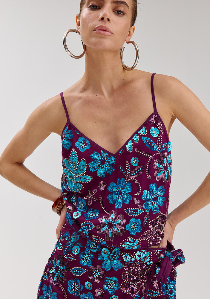 Harper & Yve Top || Romy || Cassis Blue