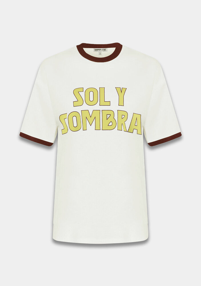 Harper & Yve T-shirt || Sol-SS || Ecru