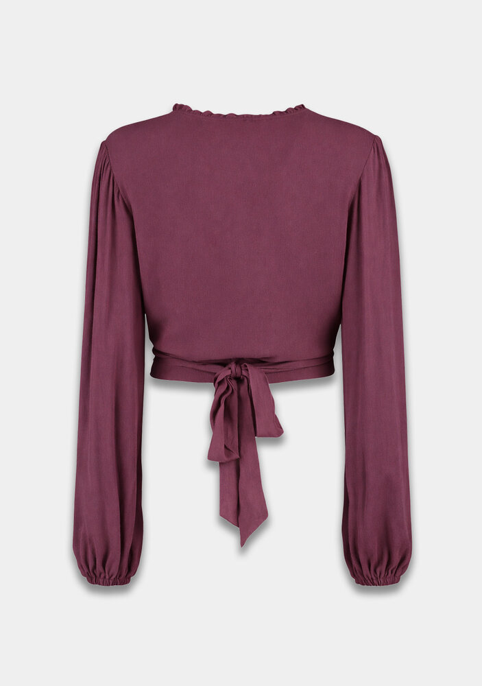 Harper & Yve Blouse || Flora LS || Cassis