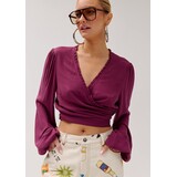 Harper & Yve Blouse || Flora LS || Cassis