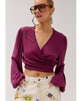 Harper & Yve Blouse || Flora LS || Cassis