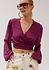 Blouse || Flora LS || Cassis