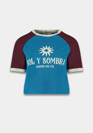 Harper & Yve T-shirt || Soly-SS || Intense Blue /Cassis