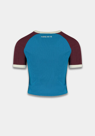 Harper & Yve T-shirt || Soly-SS || Intense Blue /Cassis