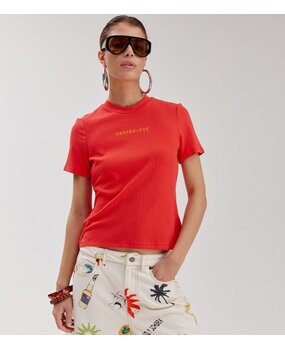 Harper & Yve T-shirt || Cammy SS || Poppy Red