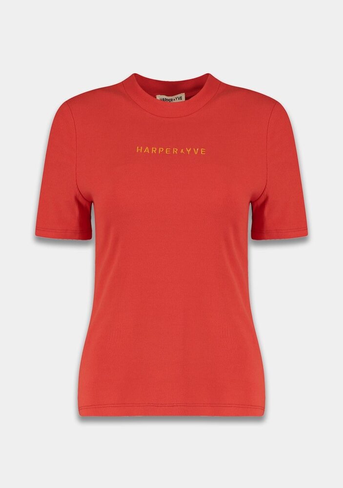 Harper & Yve T-shirt || Cammy SS || Poppy Red