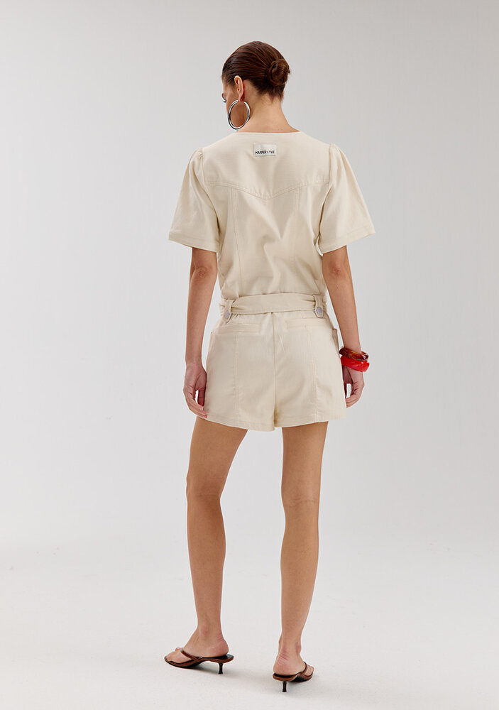 Harper & Yve Jumpsuit || Yael JS || Ecru