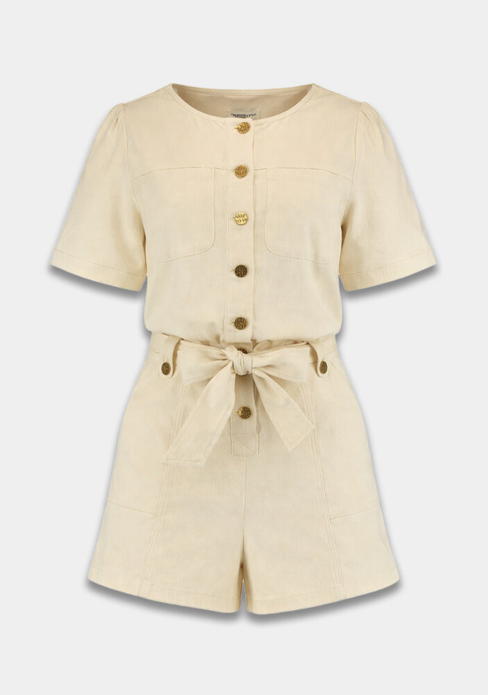 Harper & Yve Jumpsuit || Yael JS || Ecru