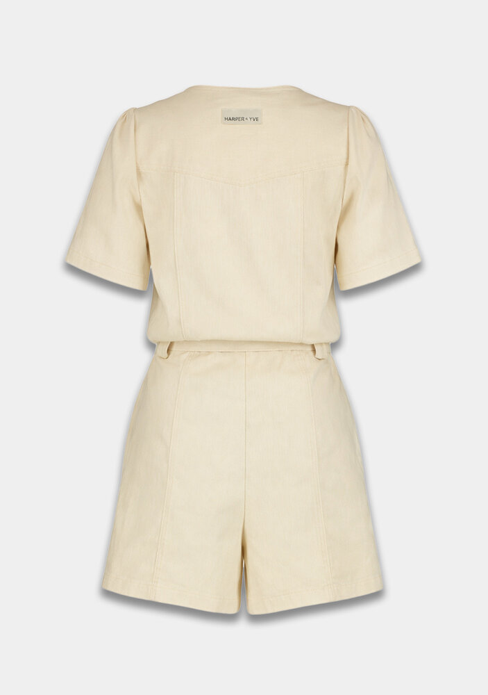 Harper & Yve Jumpsuit || Yael JS || Ecru