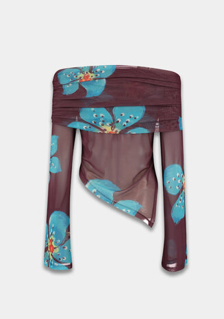 Harper & Yve Top || Jesse-LS ||Tropical Flower