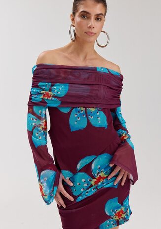 Harper & Yve Top || Jesse-LS ||Tropical Flower