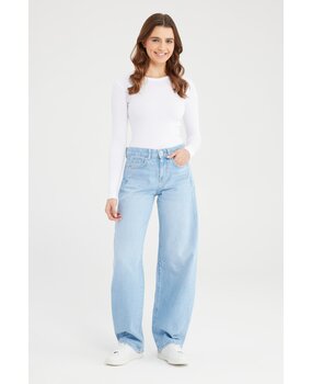 C.O.J Barrel Jeans || Clara || Light Blue