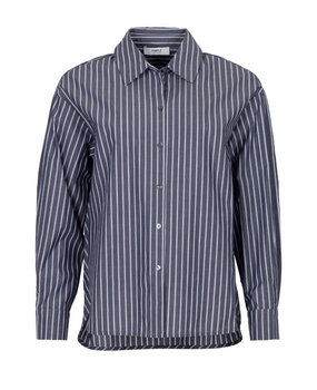 SIMPLE the Brand Blouse || Bella || Navy Stripe
