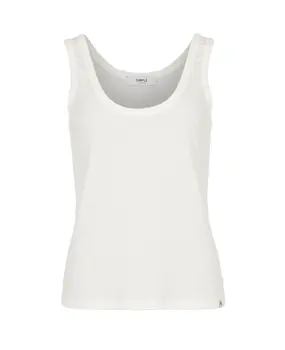 SIMPLE the Brand Top || Ribby || Egret