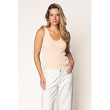 SIMPLE the Brand Top || Ribby || Stone