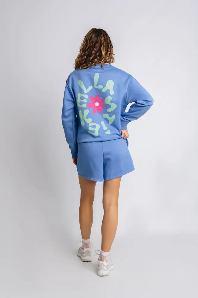 Ellastiek Amsterdam Sweater ||  Corrie || Blue Print