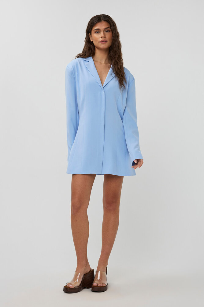 Studio Amaya Jurk || Blue's Blazer Dress || Blue