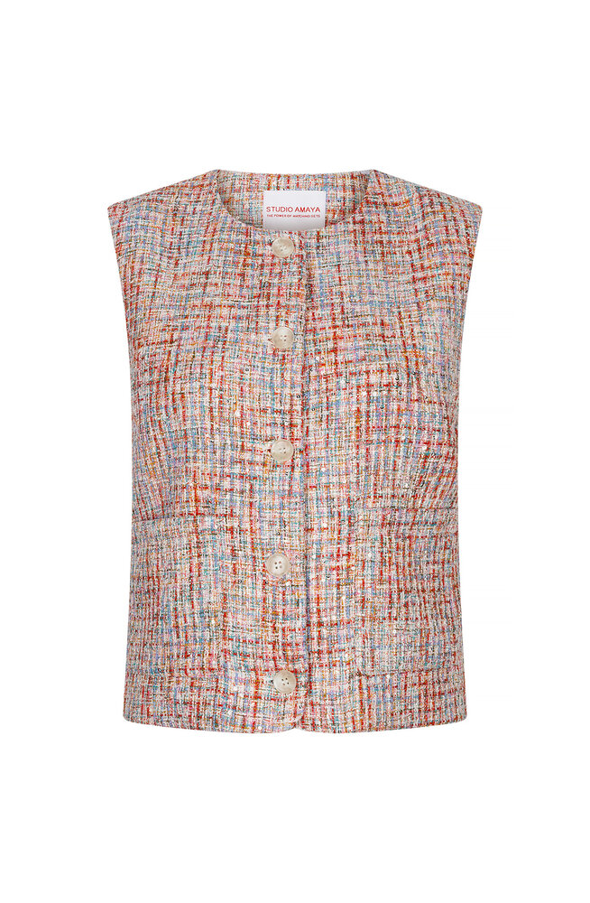 Studio Amaya Gilet || Coco Gilet || Multi Print