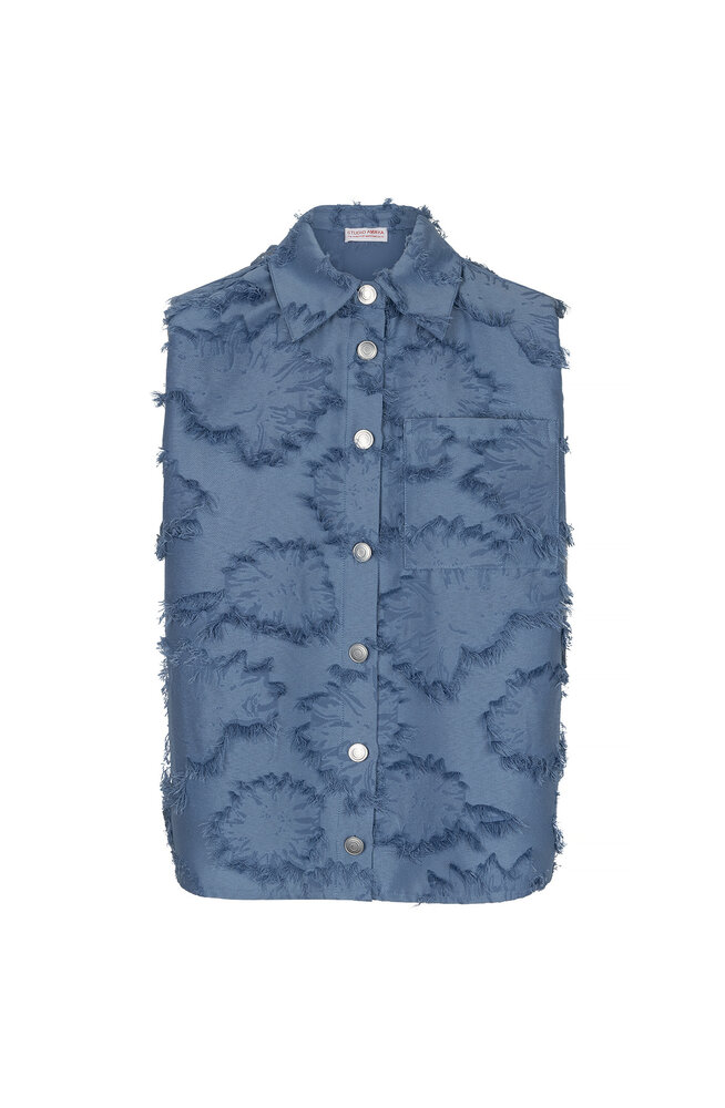 Studio Amaya Blouse || Storm Blouse || Blue