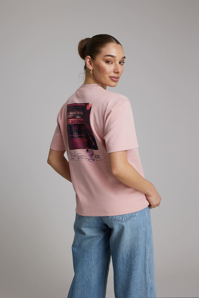 Pink Noir T-shirt || Abigail || Mellow Rose
