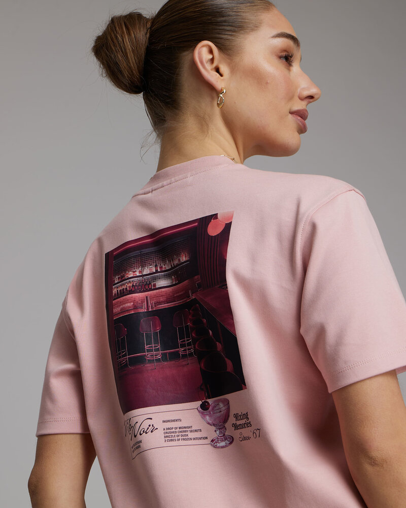 Pink Noir T-shirt || Abigail || Mellow Rose