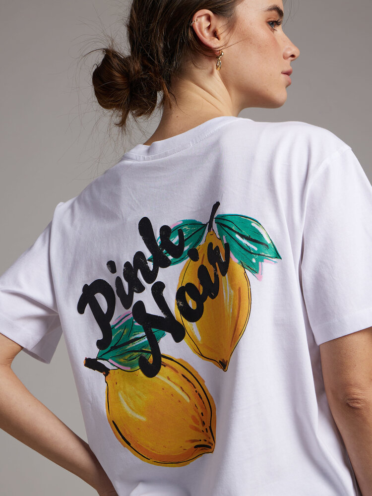 Pink Noir T-shirt|| Lemon T-shirt || White
