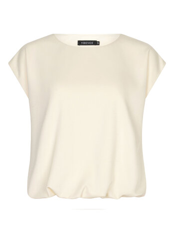 YDENCE Top || Mavis || Ecru