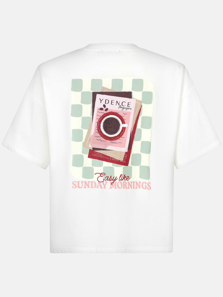 YDENCE T-shirt || Sunday Mornings || Off White