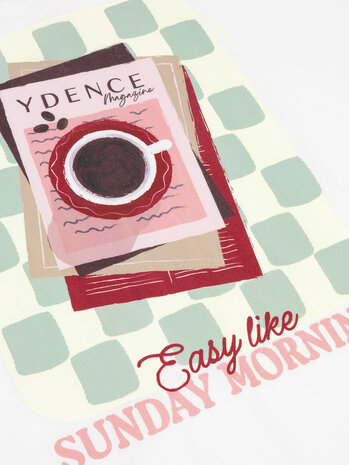 YDENCE T-shirt || Sunday Mornings || Off White