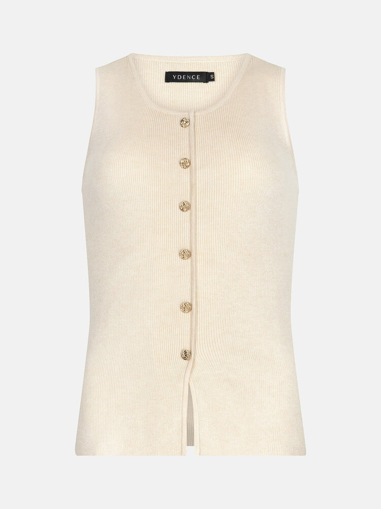 YDENCE Top || Saar || Ecru