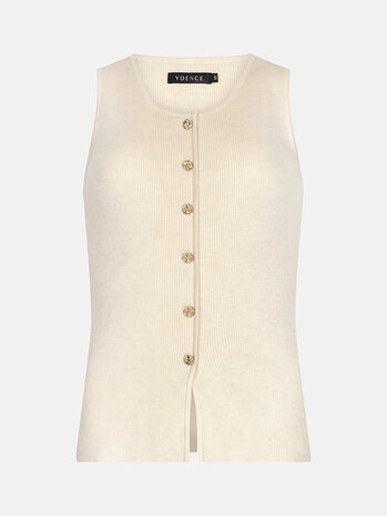 YDENCE Top || Saar || Ecru