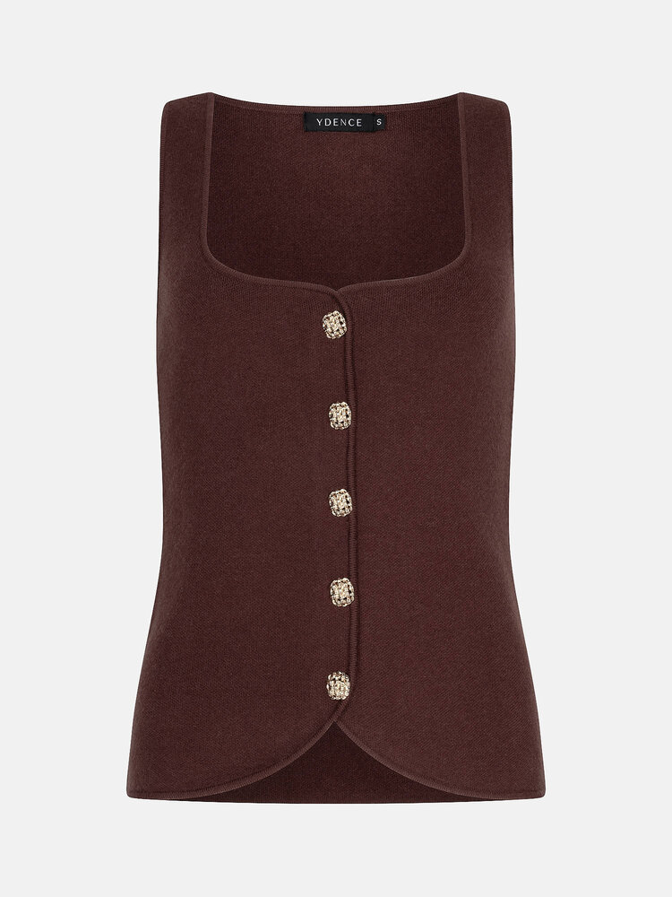 YDENCE Top || Mella || Brown