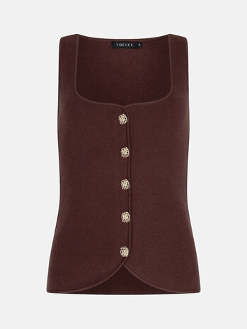 YDENCE Top || Mella || Brown