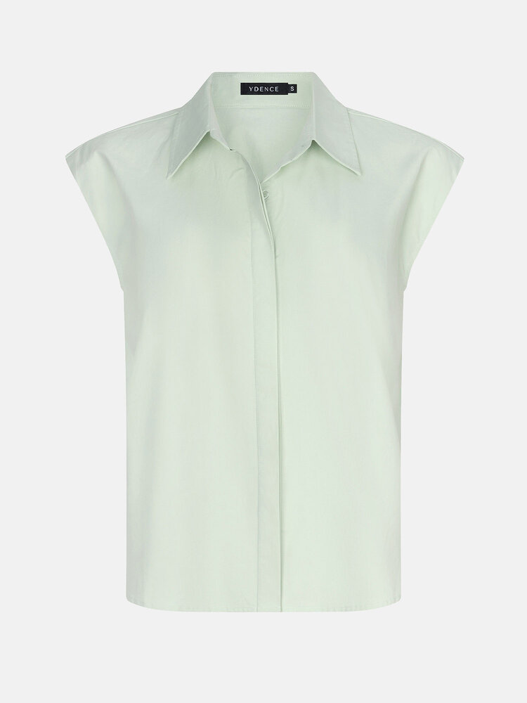 YDENCE Blouse || Sabrina || Sage Green