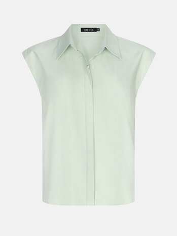 YDENCE Blouse || Sabrina || Sage Green
