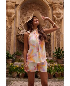 YDENCE Top || Romee || Multi Flower