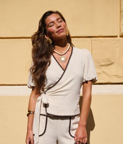 YDENCE Y | Top Ellis |Top || Ellis || Ecru