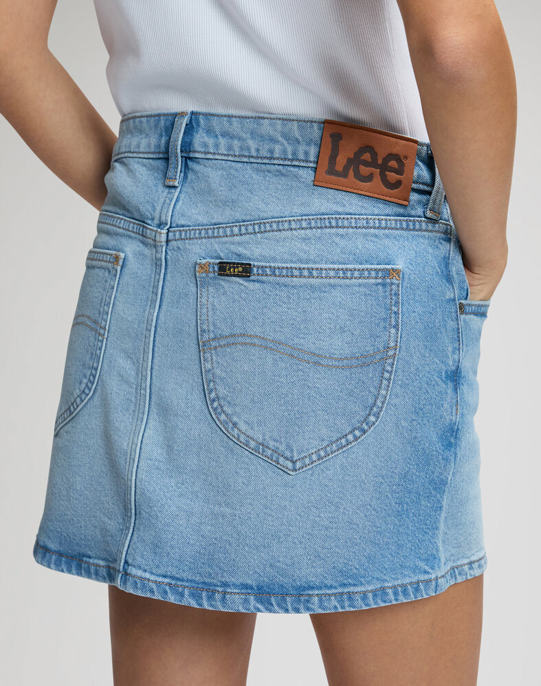 LEE Jeans Rok || Mini skirt || Aster Blue
