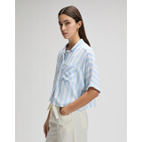 LEE Blouse || Resort Shirt || Sea Mist Stripe