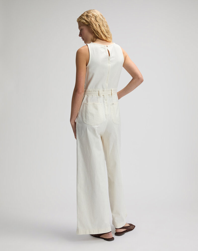 LEE Jumpsuit || Boatneck Jumpsuit || Natural
