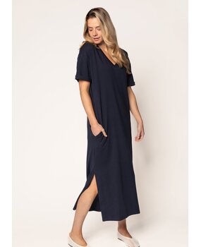 SIMPLE the Brand Jurk || Pauly || Marine