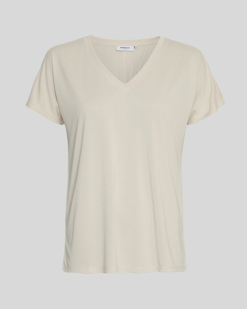 MSCH Copenhagen Top ||  Fenya V-hals || Oatmeal
