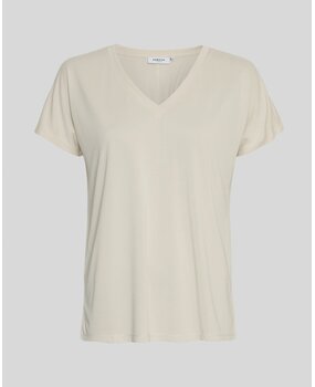 MSCH Copenhagen Top ||  Fenya V-hals || Oatmeal
