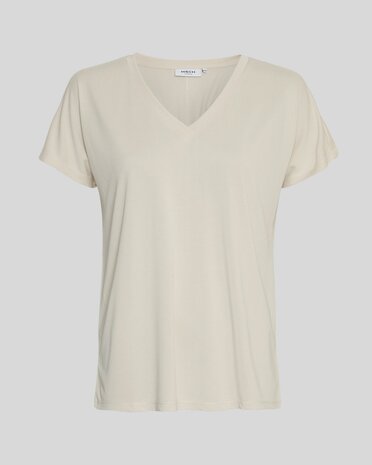 MSCH Copenhagen Top ||  Fenya V-hals || Oatmeal