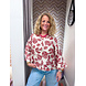 MSCH Copenhagen Blouse || Vildana 3/4 || Rhubarb Flower